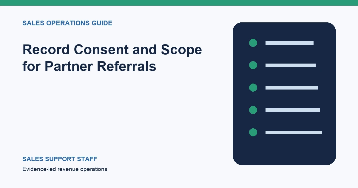 Illustration for Record Consent and Scope for Partner Referrals