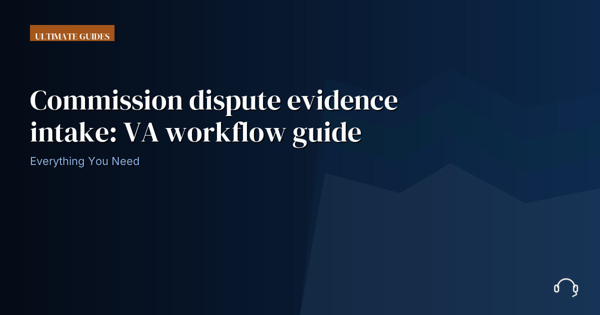 Illustration for Event lead consent evidence: VA workflow guide