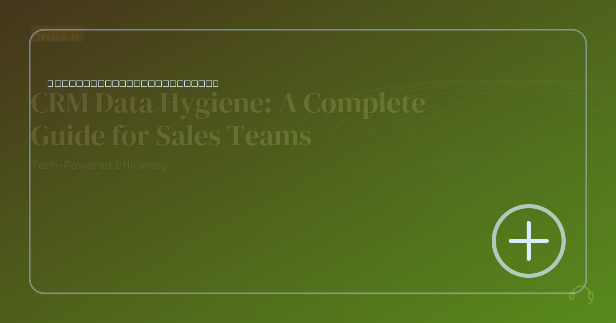 Illustration for Lead list segmentation that gives outbound work a reason
