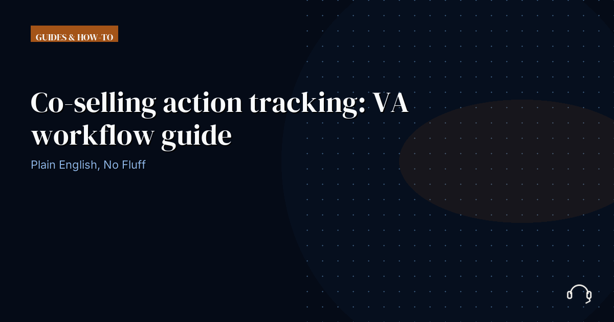 Illustration for Sales pipeline stage entry evidence: VA workflow guide