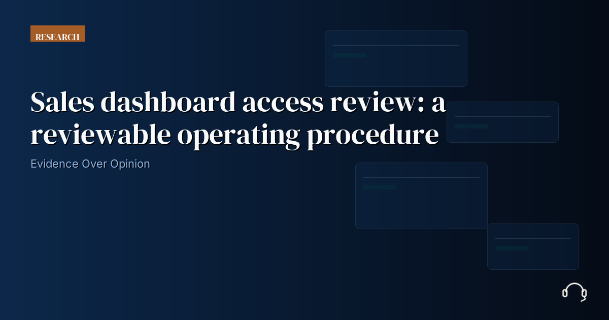 Operational review record for account ownership transfer integrity study